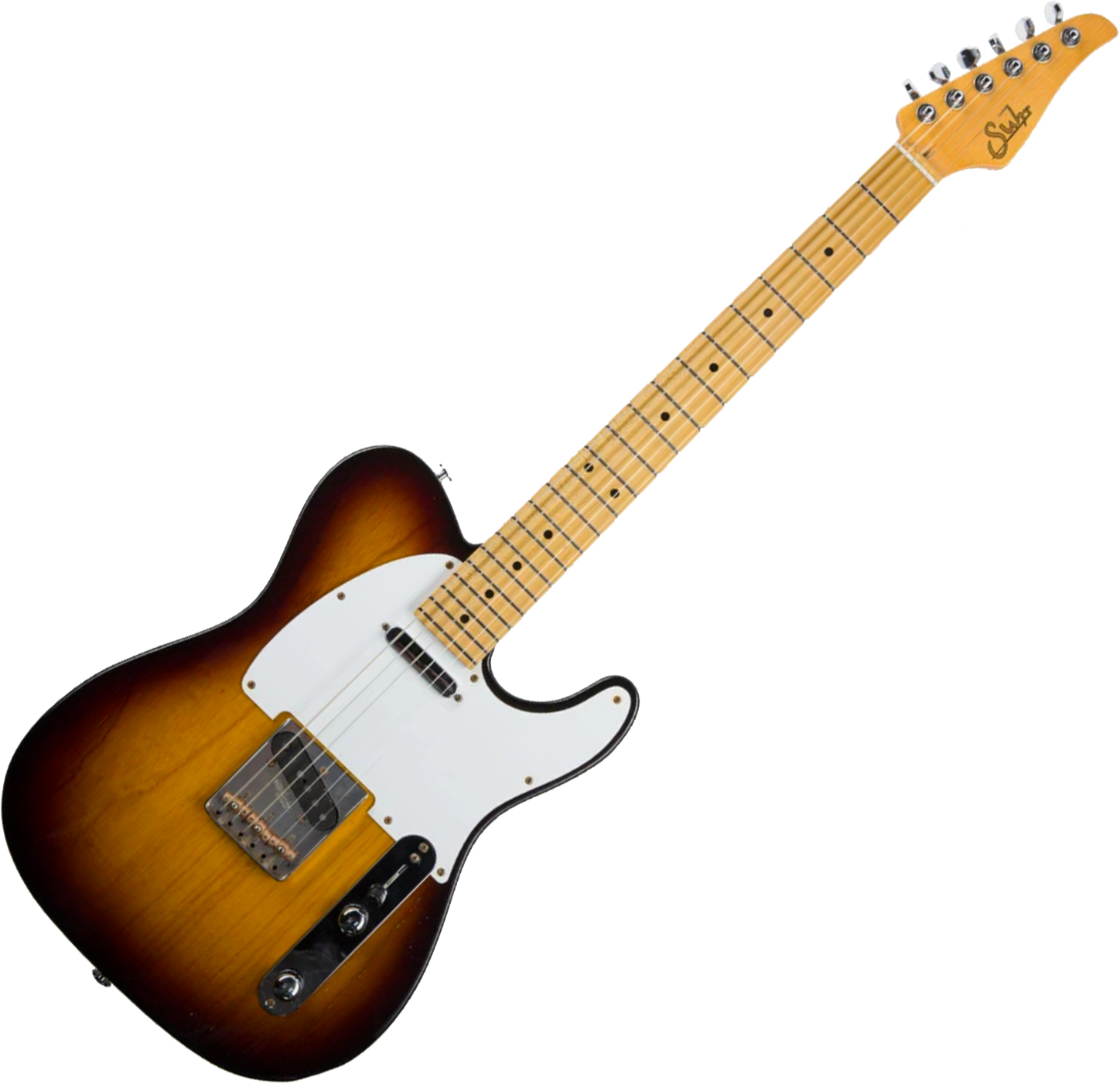 Suhr Classic T Antique 01-cta-0025 2s  Ht Mn - 2 Tone Tobacco Burst - Guitare Électrique Forme Tel - Variation 2