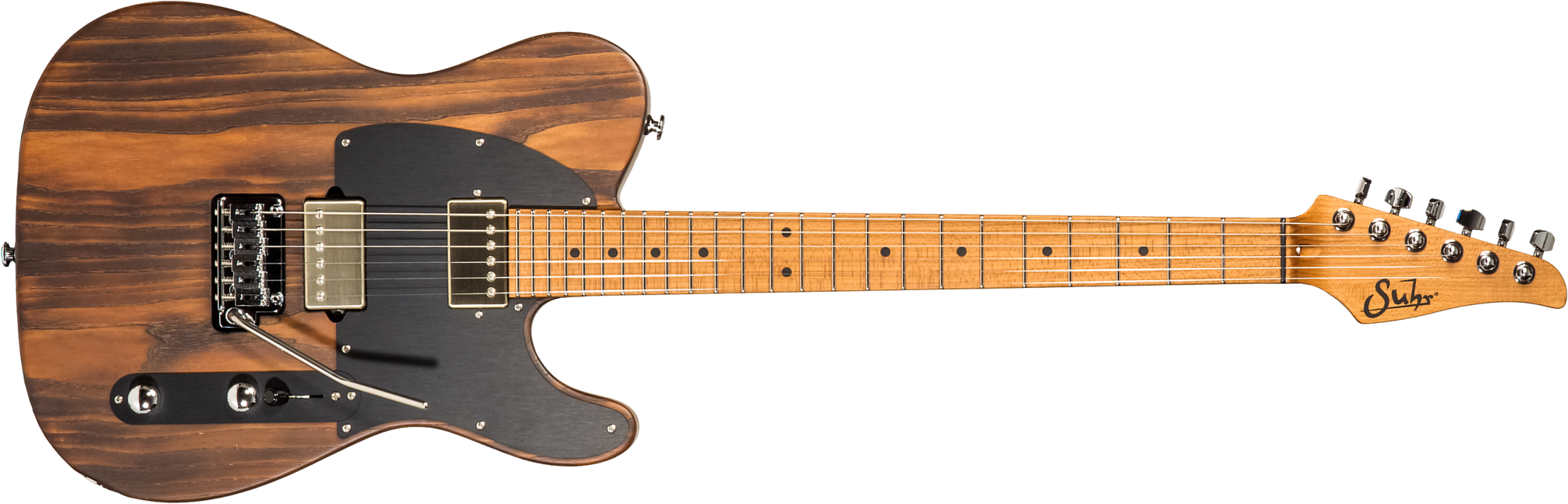 Suhr Andy Wood Modern T 01-sig-0033 Usa Signature 2h Trem Mn #72794 - Whiskey Barrel - Guitare Électrique Forme Tel - Main picture