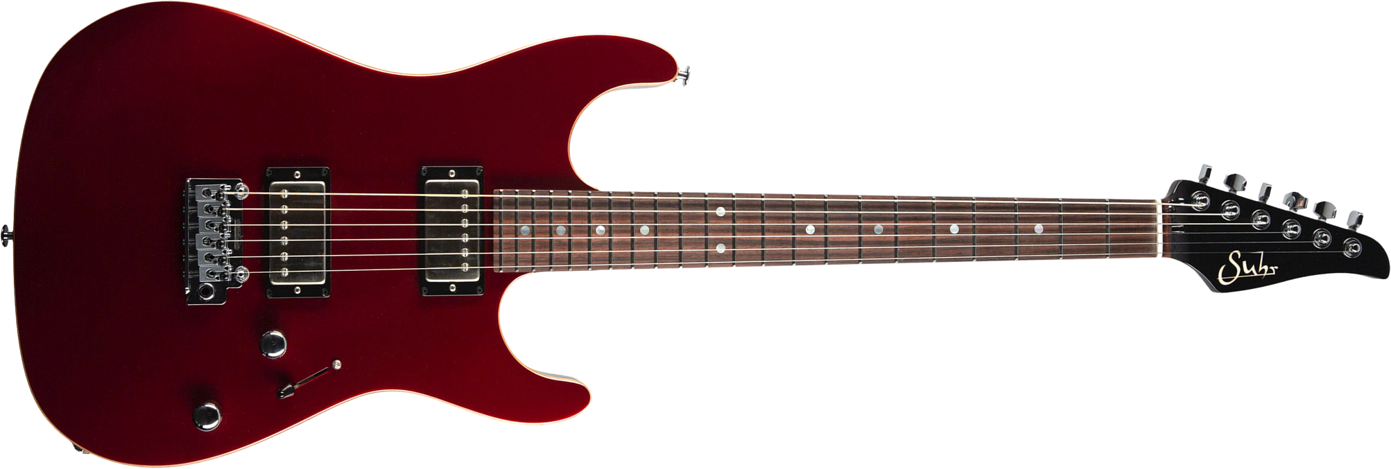 Suhr Pete Thorn Standard 01-sig-0029 Signature 2h Trem Rw - Garnet Red - Guitare Électrique Forme Str - Main picture
