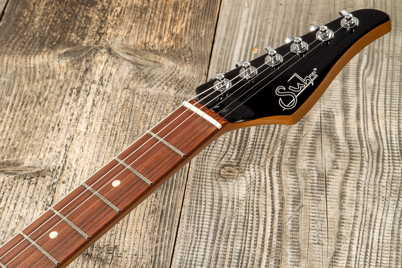 Suhr Modern Plus 01-mdp-0060 Hsh Trem Pf #72948 - Trans Charcoal Burst - Guitare Électrique Forme Str - Variation 6
