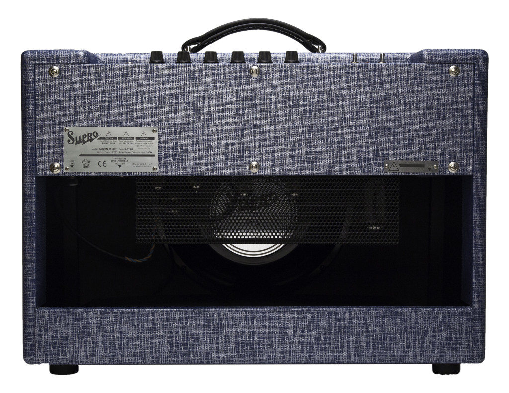 Supro 1648rt Saturn Reverb 15w 1x12 Blue Rhino Hide - Ampli Guitare Électrique Combo - Variation 2