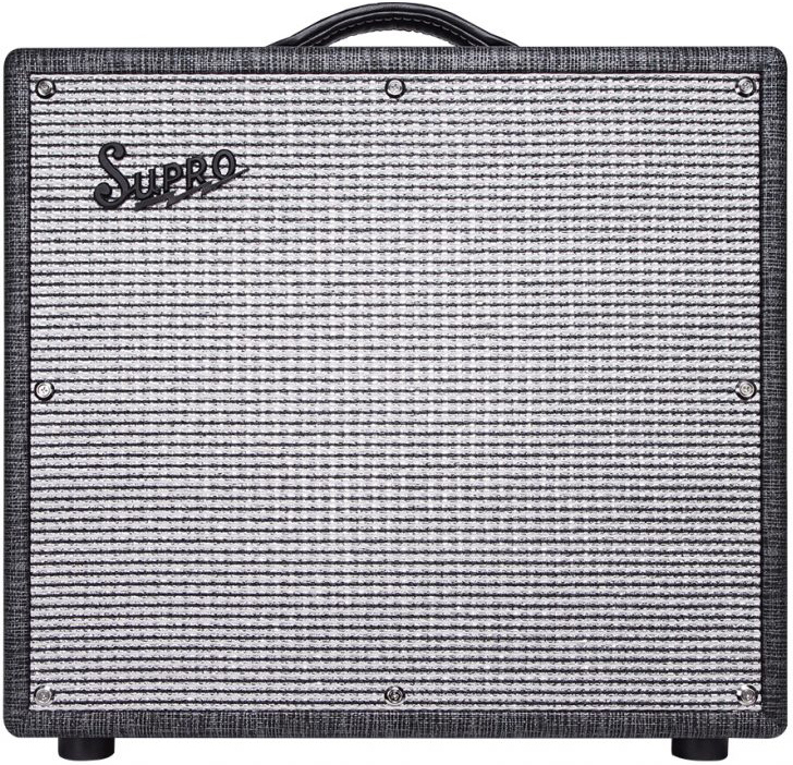 Supro 1696rt Black Magic Reverb Combo Legend 25w 1x12 - Ampli Guitare Électrique Combo - Main picture