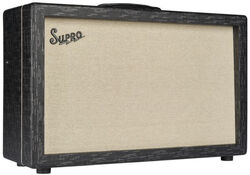Ampli guitare électrique combo Supro Royale 2x12 1933R - Black Scandia