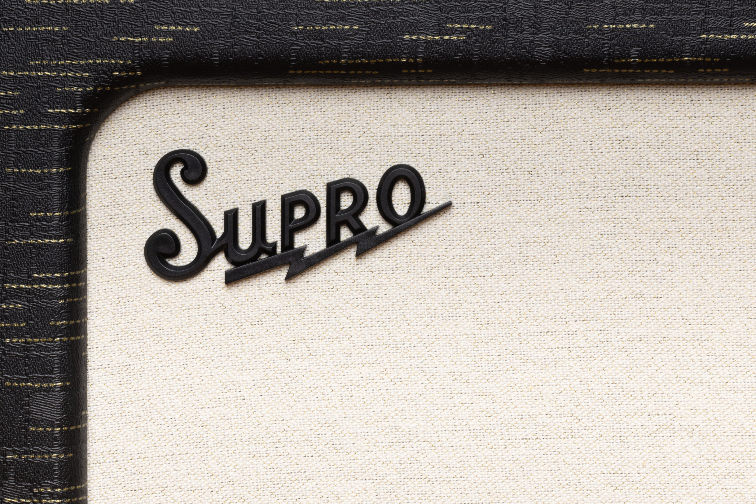 Supro Delegate Custom Black Gold Scandia 1x12 25w - Ampli Guitare Électrique Combo - Variation 5