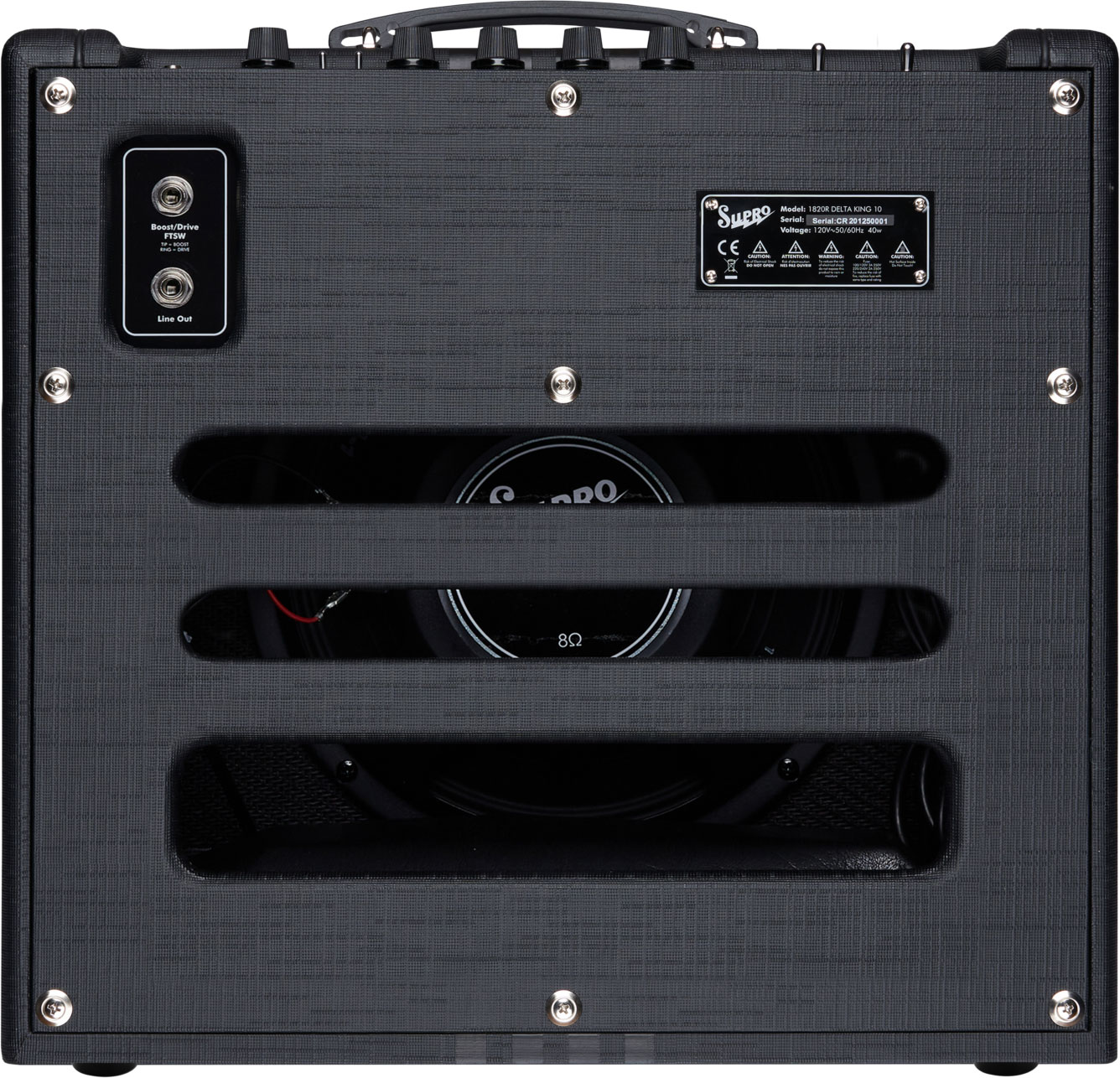 Supro Delta King 10 Combo 5w 1x10 Black/black - Ampli Guitare Électrique Combo - Variation 2