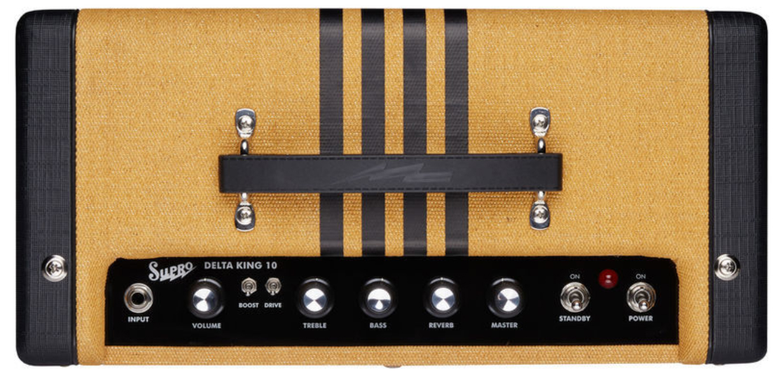 Supro Delta King 10 Combo 5w 1x10 Tweed/black - Ampli Guitare Électrique Combo - Variation 2