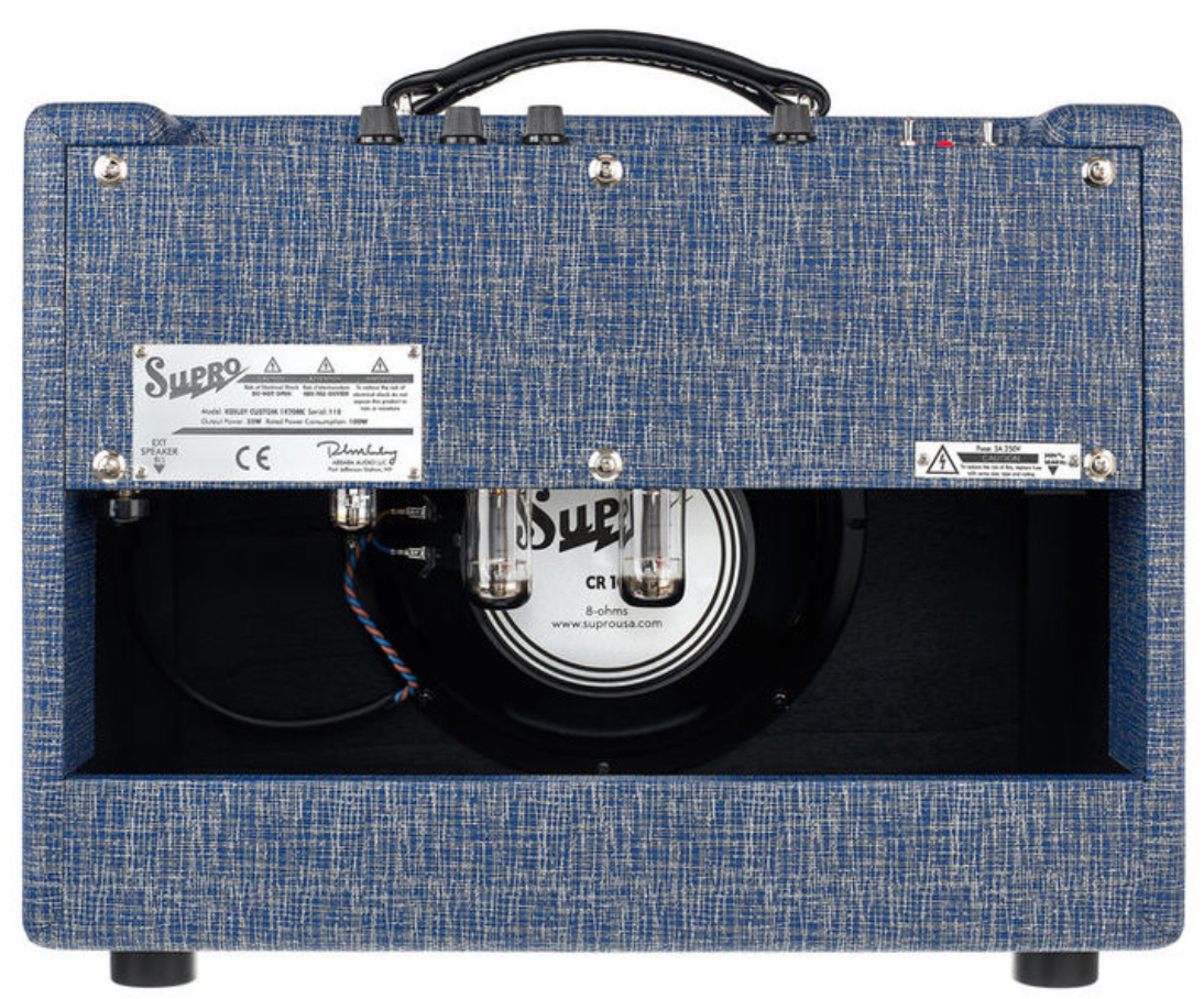 Supro Keeley 1970rk Custom 25w 1x10 - Ampli Guitare Électrique Combo - Variation 1