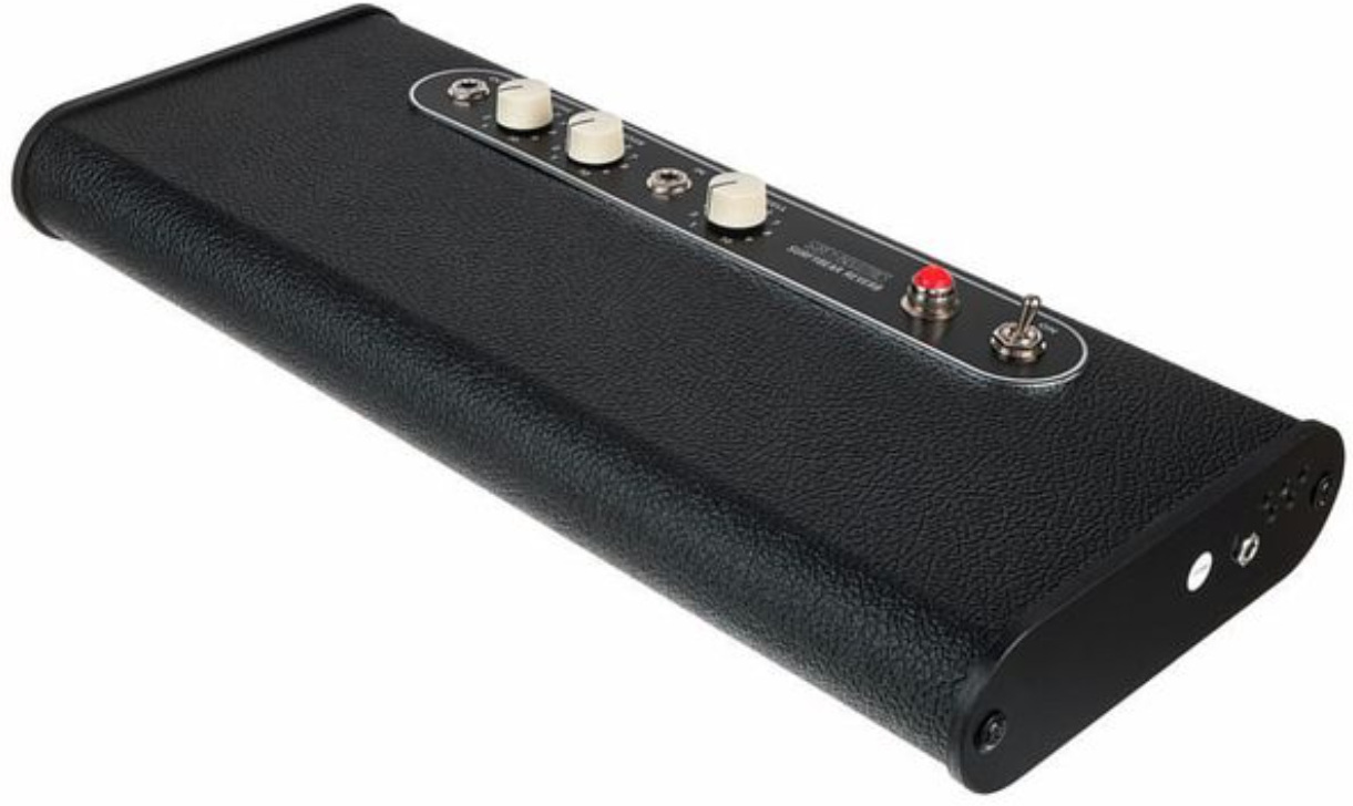 Surfy Industries Surfybear Classic Reverb V2 Black - PÉdale Reverb / Delay / Echo - Main picture
