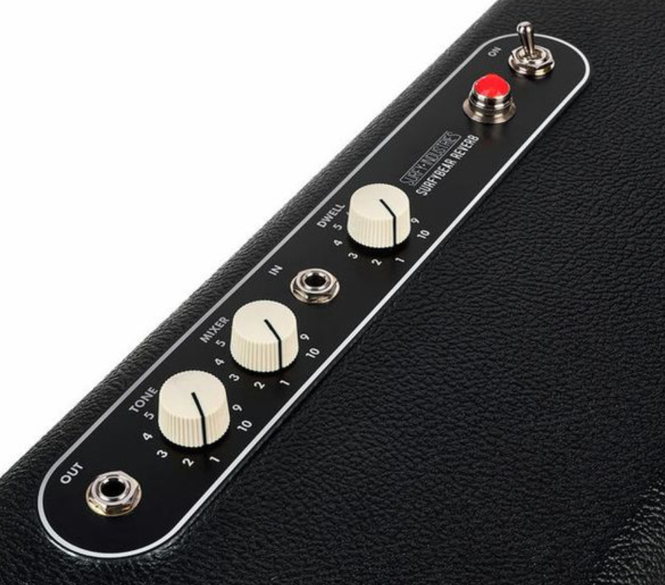 Surfy Industries Surfybear Classic Reverb V2 Black - PÉdale Reverb / Delay / Echo - Variation 4