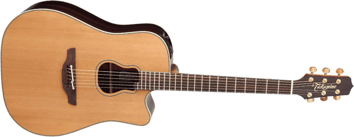 Takamine Gb7c Garth Brooks Dreadnought Electro - Naturel - Guitare Electro Acoustique - Main picture