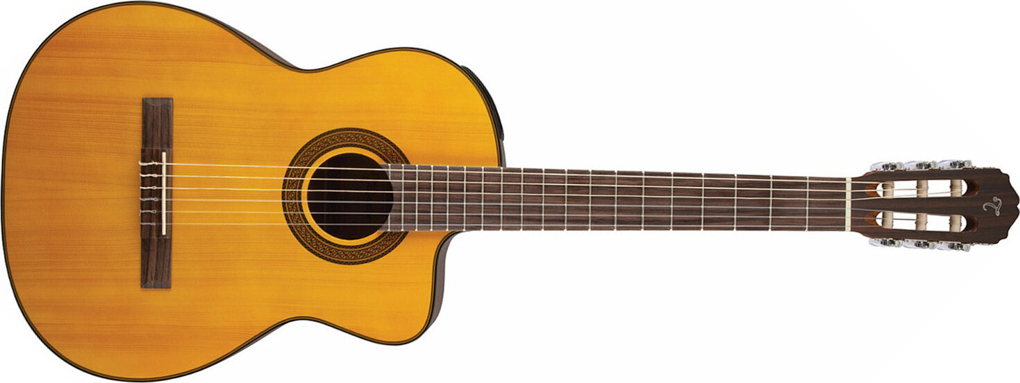 Takamine Gc3ce Nat Epicea Acajou Rw Tp-4t - Natural - Guitare Classique Format 4/4 - Main picture