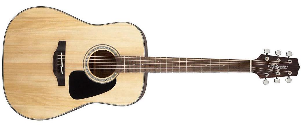 Takamine Gd30-nat Dreadnought Epicea Acajou - Natural Gloss - Guitare Acoustique - Main picture