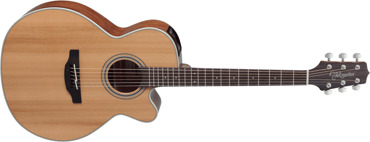 Takamine Gn20ce-ns Nex Cw Cedre Acajou - Natural Satin - Guitare Electro Acoustique - Main picture
