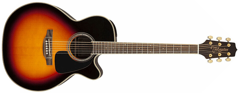 Takamine Gn51ce Bsb Nex Cw Epicea Palissandre Rw - Brown Sunburst - Guitare Electro Acoustique - Main picture