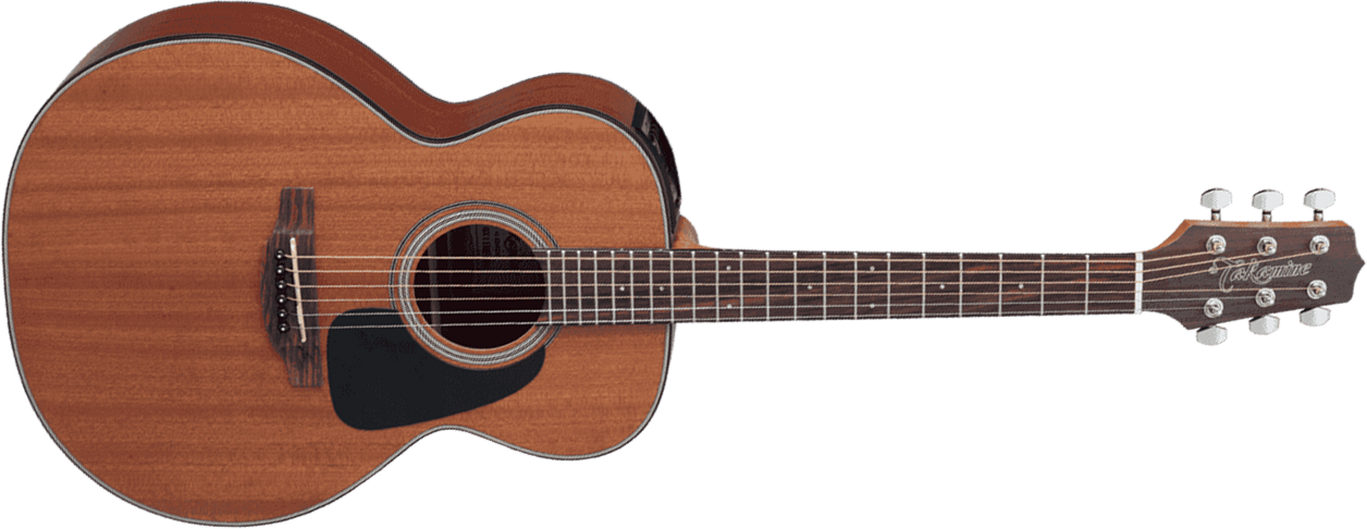 Takamine Gx11me Ns Nex 3/4 Tout Acajou 2016 - Natural Gloss - Guitare Electro Acoustique - Main picture