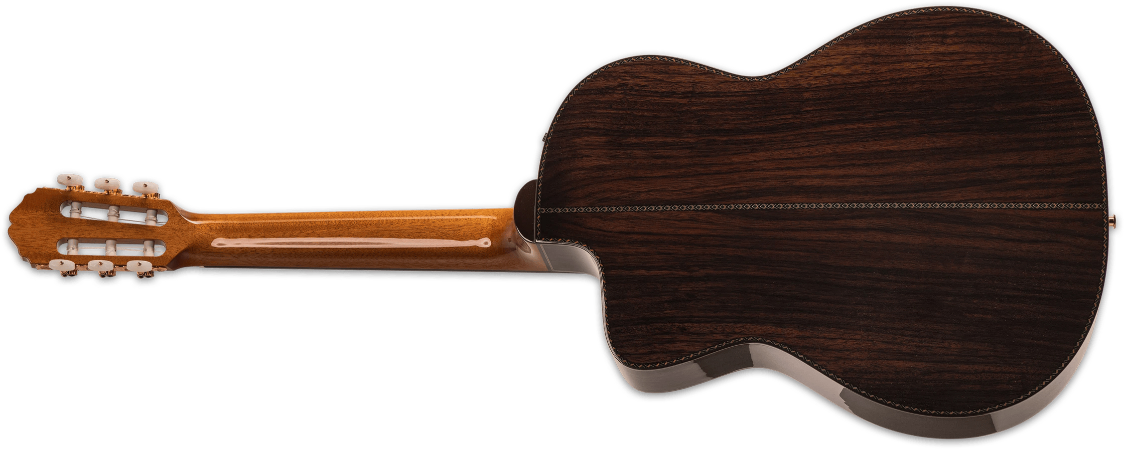 Takamine Dh90 Hirade Jap 4/4 Epicea Palissandre Eb - Natural - Guitare Classique Format 4/4 - Variation 1