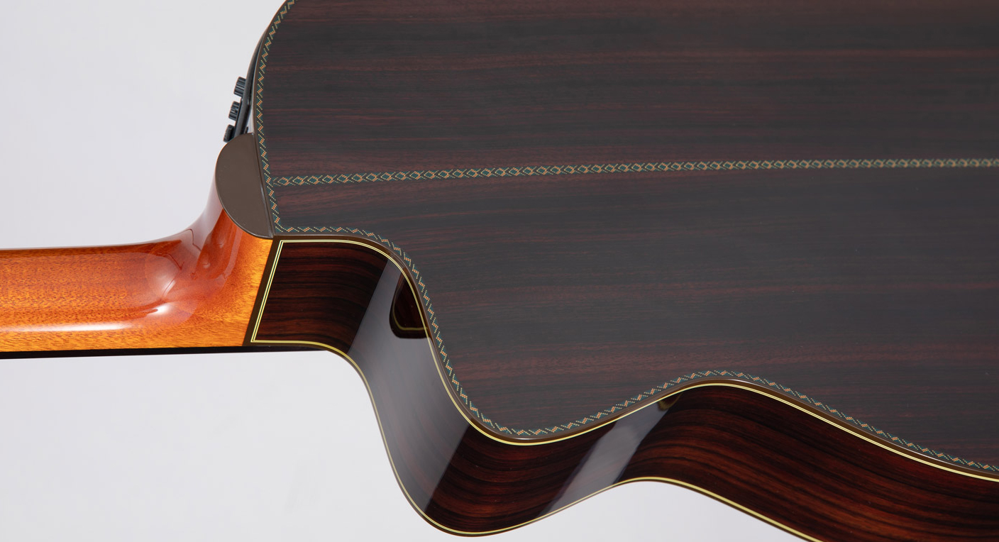 Takamine Dh90 Hirade Jap 4/4 Epicea Palissandre Eb - Natural - Guitare Classique Format 4/4 - Variation 3