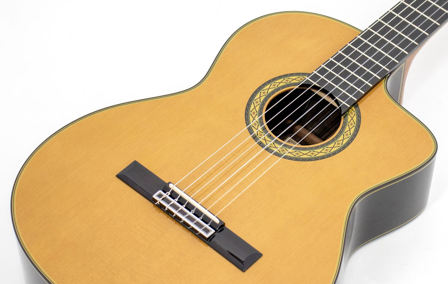Takamine Eh5c Hirade Jap 4/4 Cw Cedre Palissandre Eb - Natural - Guitare Classique Format 4/4 - Variation 2