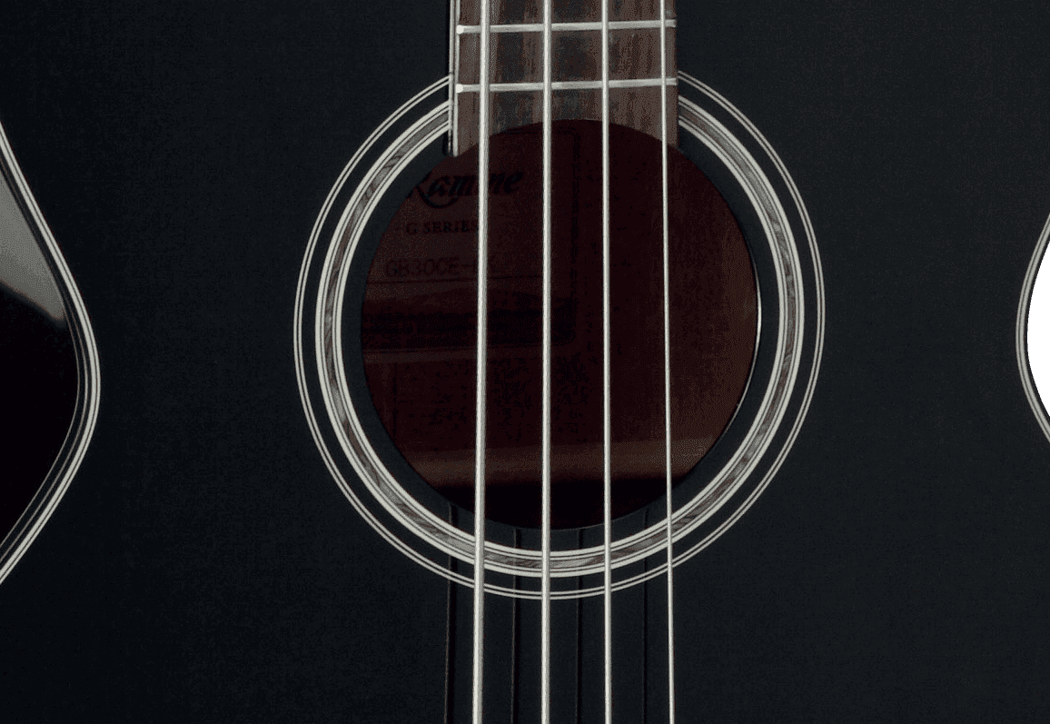 Takamine Gb30celh-blk Cw Gaucher Epicea Acajou 2016 - Black Gloss - Basse Acoustique - Variation 2