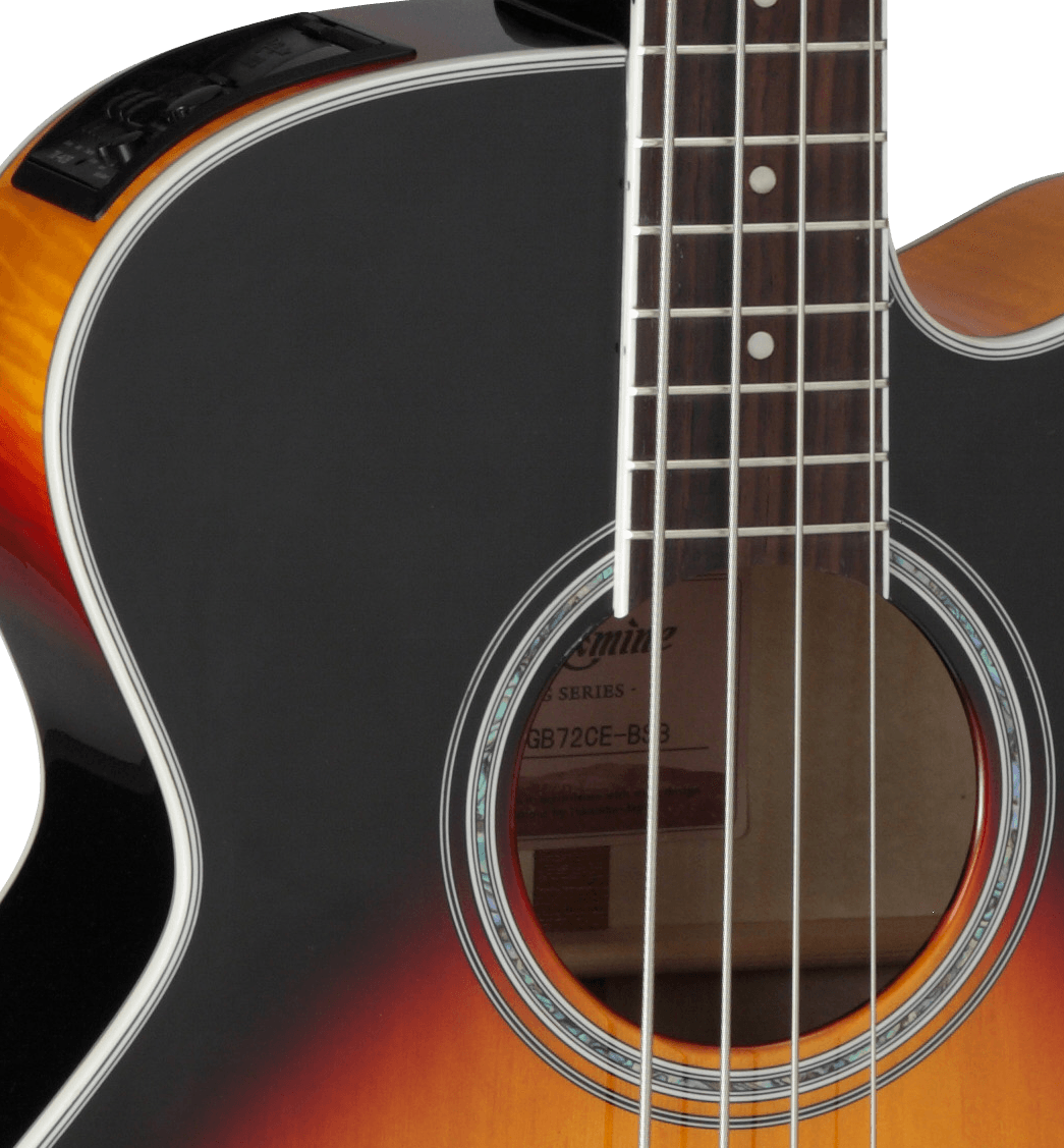 Takamine Gb72ce-bsb - Brown Sunburst Gloss - Basse Acoustique - Variation 2