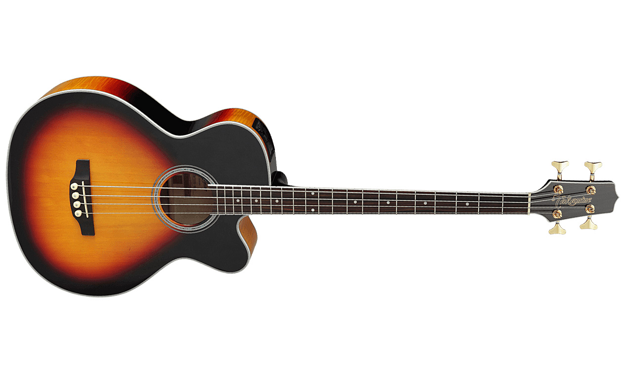 Takamine Gb72ce-bsb - Brown Sunburst Gloss - Basse Acoustique - Variation 1