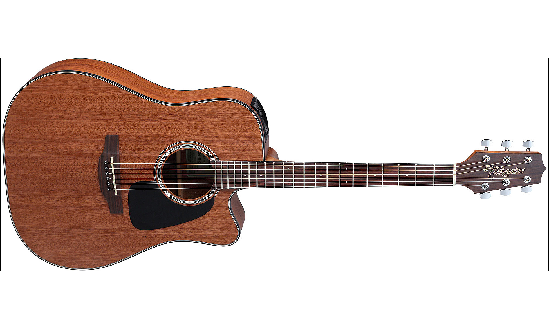 Takamine Gd11mce-ns Dreadnought Cw Tout Acajou - Naturel Satin - Guitare Electro Acoustique - Variation 1