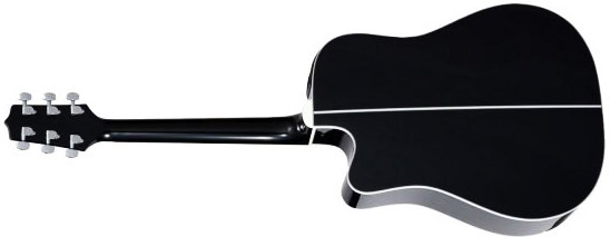 Takamine Gd34ce Dreadnought Cw Epicea Acajou Ova - Black - Guitare Acoustique - Variation 1