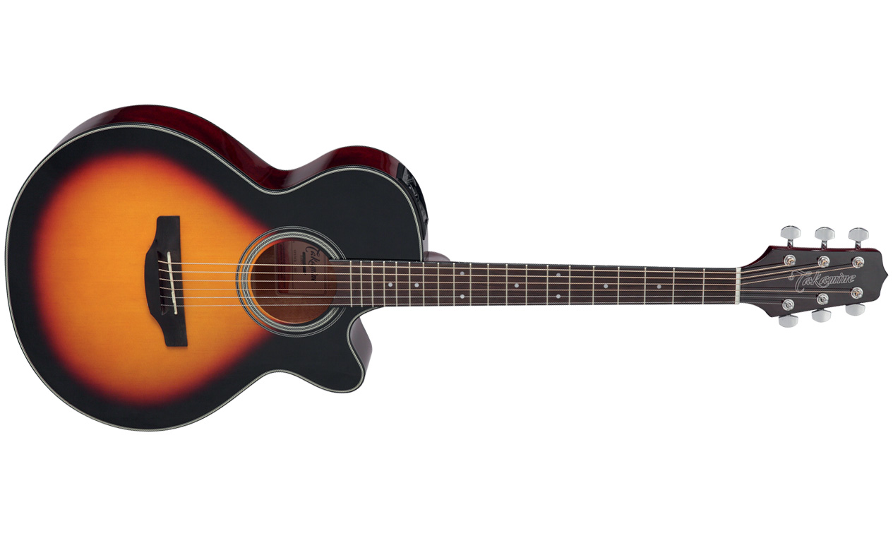 Takamine Gf15ce Bsb Fxc Concert Cw Epicea Acajou Rw Tp-4t - Brown Sunburst Gloss - Guitare Electro Acoustique - Variation 1