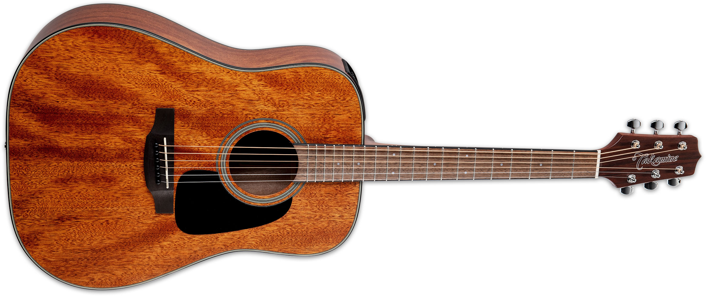 Takamine Gld11e Ns Dreadnought Tout Acajou Jat - Natural Satin - Guitare Acoustique - Variation 1