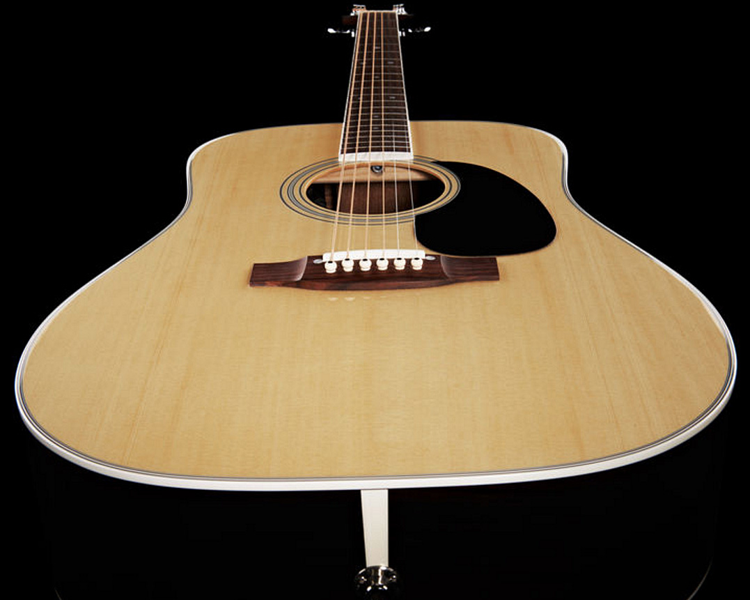 Takamine Glenn Frey Ef360gf Signature Japan Dreadnought Epicea Palissandre Ct4b Ii - Natural Gloss - Guitare Electro Acoustique - Variation 2