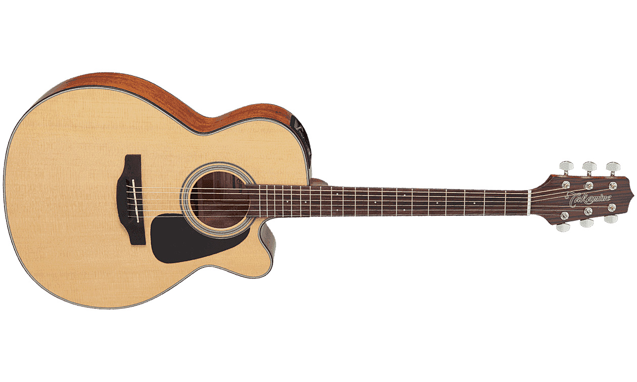 Takamine Gn10ce-ns Nex Mini Jumbo Cw Epicea Acajou - Natural Satin - Guitare Electro Acoustique - Variation 3