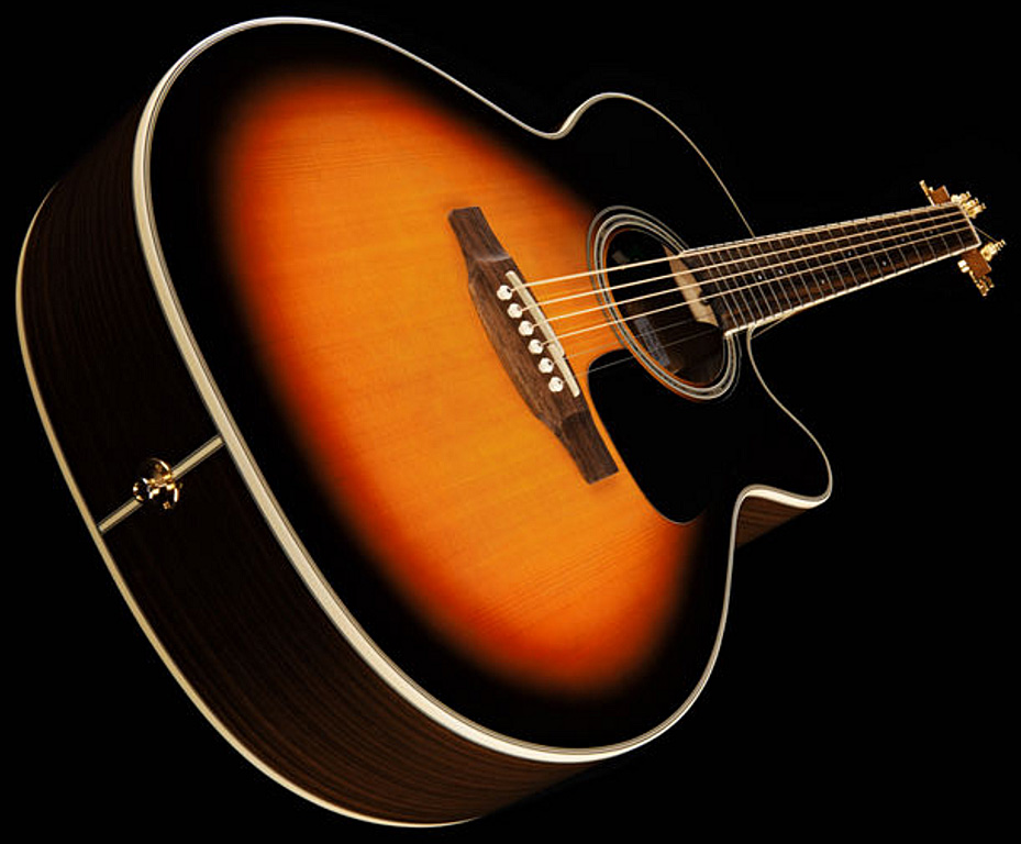 Takamine Gn51ce Bsb Nex Cw Epicea Palissandre Rw - Brown Sunburst - Guitare Electro Acoustique - Variation 3