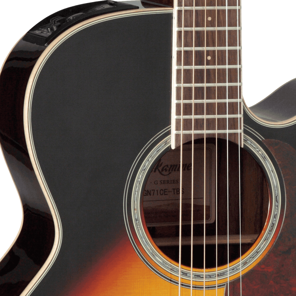 Takamine Gn71ce-bsb Nex Grand Auditorium Cw Epicea Palissandre - Brown Sunburst - Guitare Electro Acoustique - Variation 2