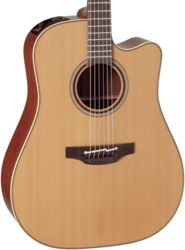 Guitare folk Takamine P3DC Pro Japan - Naturel satin