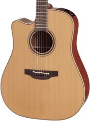 Guitare folk gaucher Takamine P3DCLH Pro Japan Gaucher - Natural satin