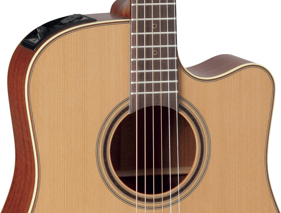 Takamine P3dc Pro Japan Dreadnought Cw Cedre Sapele - Naturel Satin - Guitare Electro Acoustique - Variation 5