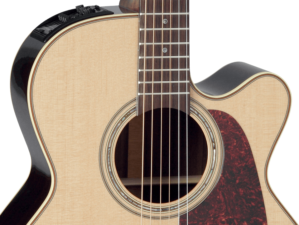 Takamine P5nc Pro Japan Nex Mini Jumbo Cw Epicea Palissandre Ctp3 - Natural Gloss - Guitare Electro Acoustique - Variation 2