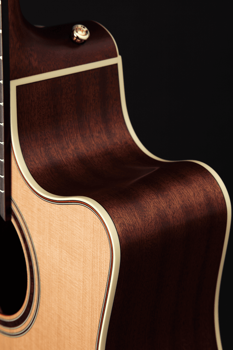 Takamine Tan10c-r Reissue Legacy Dreadnought Cw Cedre Sapele 2016 - Natural Satin - Guitare Acoustique - Variation 4