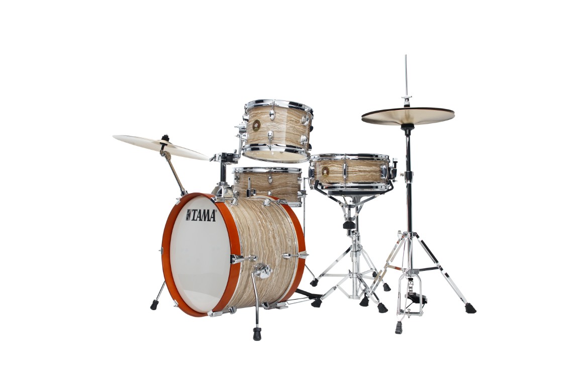 Tama Club-jam - 4 FÛts - Cream Marble Wrap - Batterie Acoustique Jazz - Variation 6