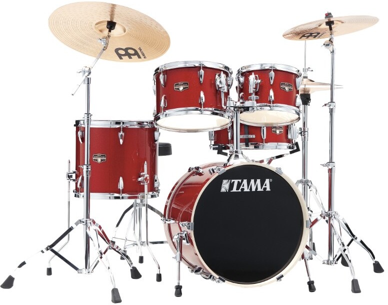 Tama Imperialstar 18'' - 5 FÛts - Burn Red Mist - Batterie Acoustique Standard - Main picture