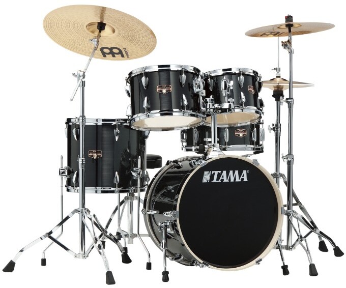 Tama Imperialstar 18'' - 5 FÛts - Hairline Black - Batterie Acoustique Jazz - Main picture