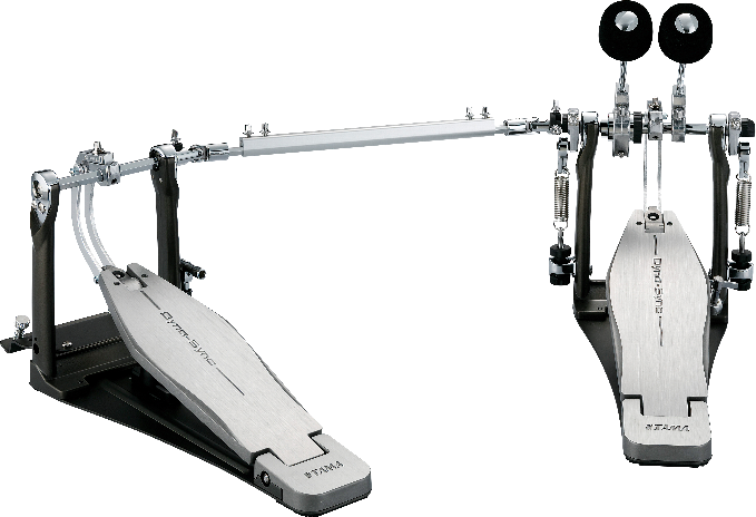 Tama Pedale De Grosse Caisse Double Dyna-sync - Pied De Grosse Caisse - Main picture