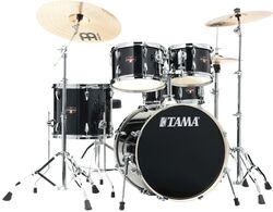 Batterie acoustique fusion Tama Imperialstar 20'' - 5 fûts - Hairline black