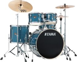 Batterie acoustique stage Tama Imperialstar 22'' - 5 fûts - Hairline blue