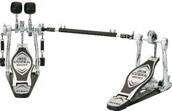 Pédale grosse caisse Tama Pedale de Grosse Caisse Double Iron Cobra 200 Gaucher