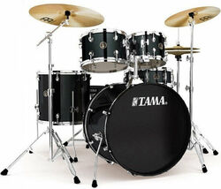 Batterie acoustique standard Tama Rhythm Mate Kit 22 - 5 fûts - Bk