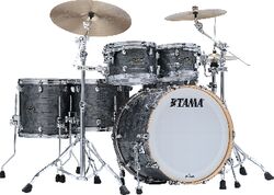 Batterie acoustique fusion Tama STARCLASSIC KIT 4 FUTS WALNUT BIRCH - Charcoal onyx