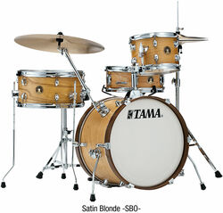 Batterie acoustique jazz Tama Club-JAM Kit - 4 fûts - Satin blonde