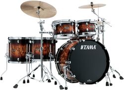 Batterie acoustique standard Tama WBS52RZS-MBR STARCLASSIC WALNUT BIRCH 22 - 5 fûts - Molten brown burst