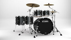 Batterie acoustique standard Tama WBS52RZS-PBK STARCLASSIC WALNUT BIRCH 22 - Piano black